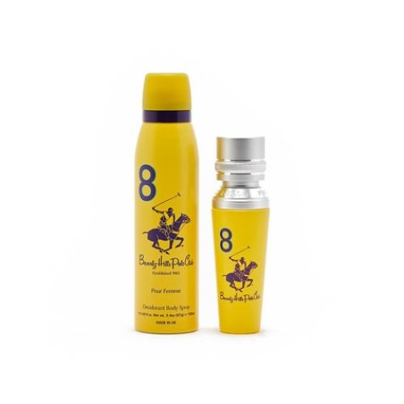 Beverly Hills Polo Club Femme No.8 50ml Desodorante Spray 175ml