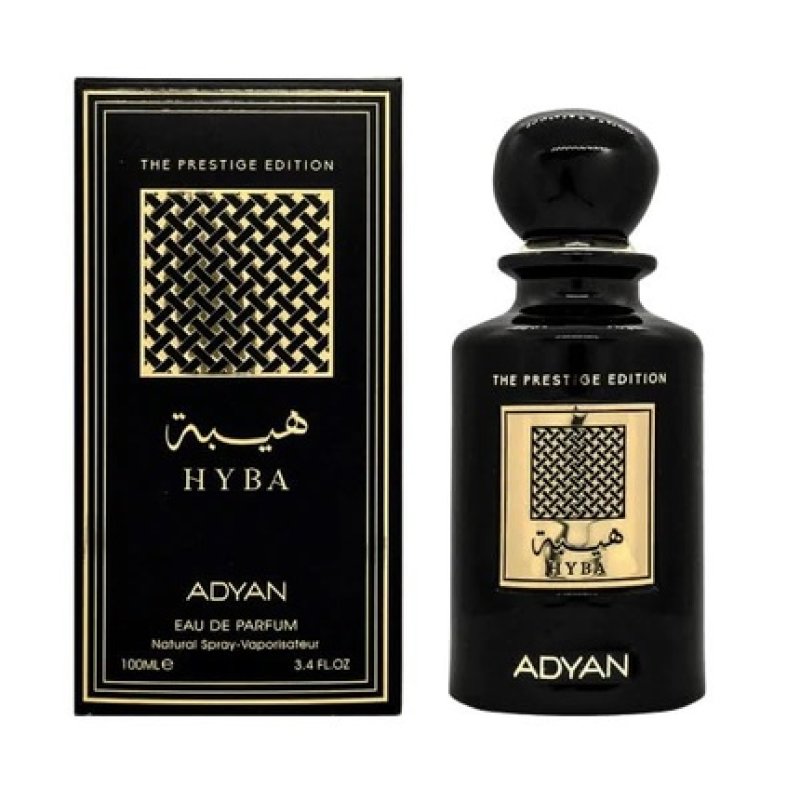 Hyba Eau de Parfum for Women 100ml Exquisite Citrus Floral Scent with Orchid, Sandalwood, and Vanilla Base Notes