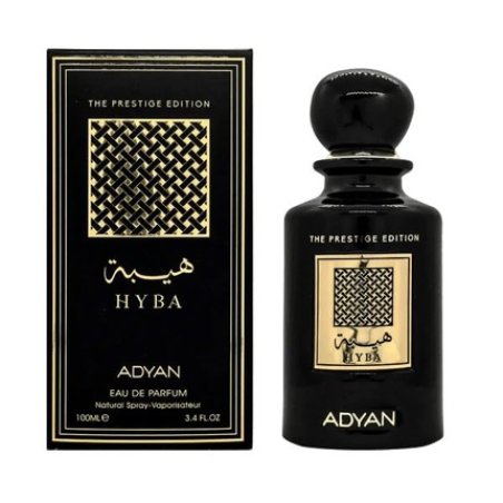Hyba Eau de Parfum for Women 100ml Exquisite Citrus Floral Scent with Orchid, Sandalwood, and Vanilla Base Notes