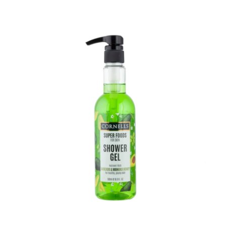 Cornells Avocado & Manuka Honey Shower Gel Super Foods For Skin - 500 Ml