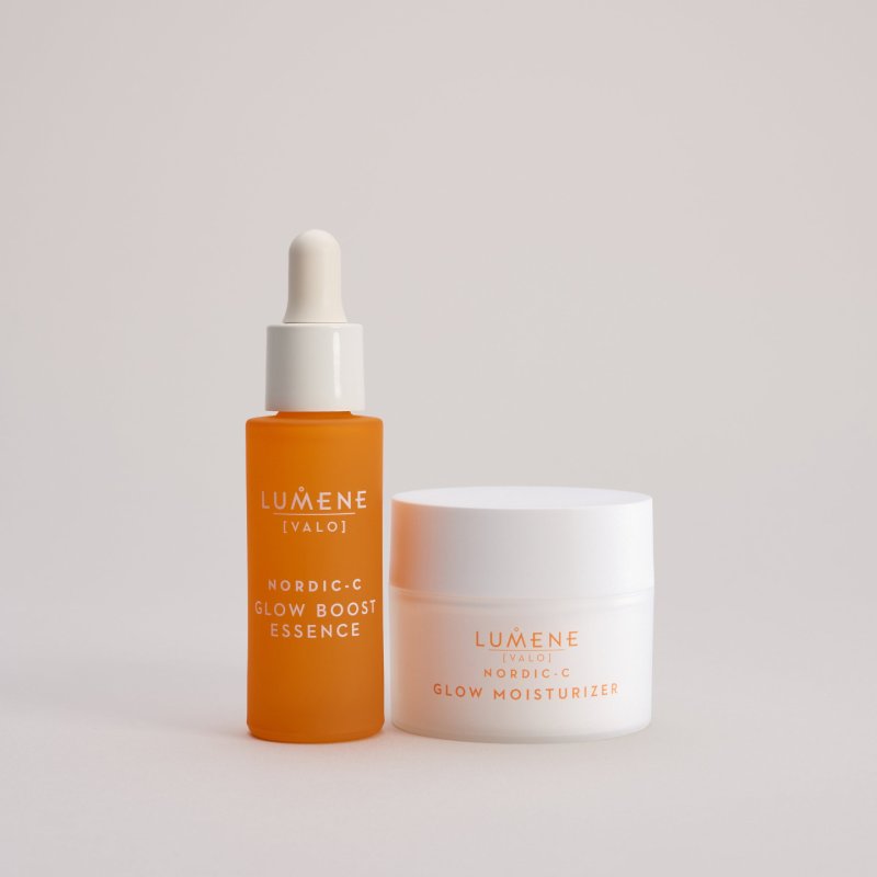 Lumene Cloudberry Glow Skincare Gift Set - Skincare Kit Includes Radiance