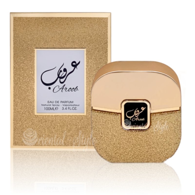 Aroob EDP by Ard Al Zafaraan Floral Jasmine Iris Vetiver Musk Sandal 100ml