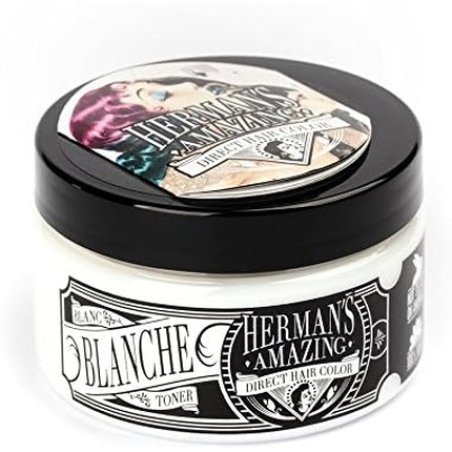 Hermans Amazing Semi-Permanent Hair Toner Blanc Blanche Bianco