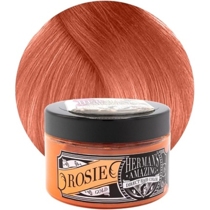 Herman's Amazing Semi-Permanent Hair Color Rosie Gold