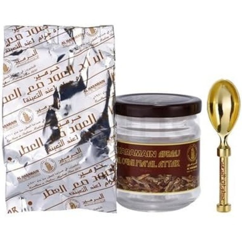 Al Haramain Abraaj Al Oudh Ma'al Attar Agarwood Bakhoor Incense 50g