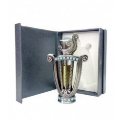 Solitaire Arabian Designer Therapeutic Essential Perfume Oil Fragrance Alcohol Free for Men and Women Exquisite Glass