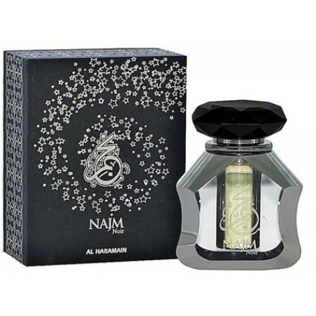 Najm Noir Perfume Oil 18ml by Al Haramain - Orange Blossom, Vetiver, Vanilla, Musk