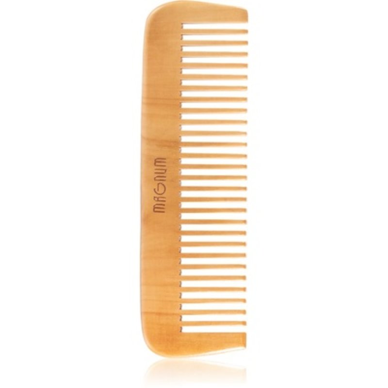 Magnum Natural Wooden Pear Wood Comb DS-003 15 cm