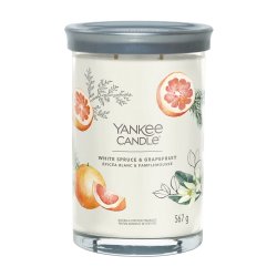Yankee Candle White Spruce & Grapefruit Large Tumbler Jar Candle