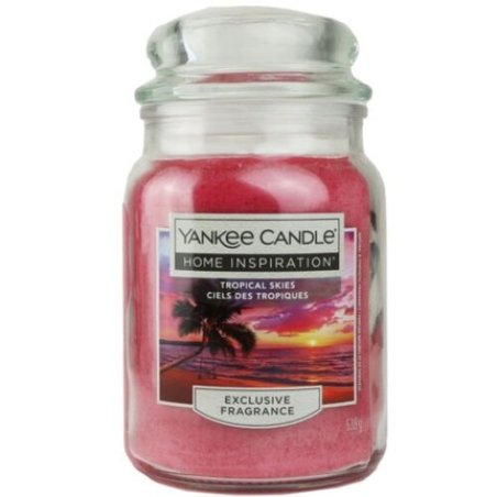 Yankee Candle Home Inspiration Tropical Skies Scented Candle in Glass 538g Housewarming
