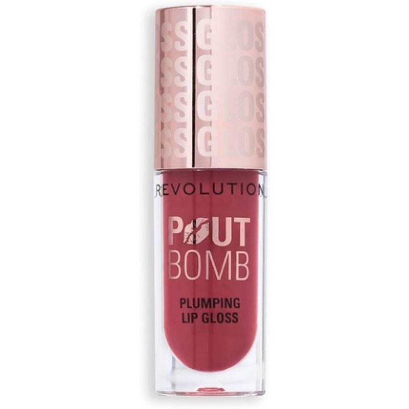 Revolution Beauty Pout Bomb Plumping Lip Gloss High-Shine for Glossy Fuller