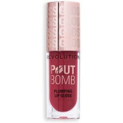 Revolution Beauty Pout Bomb Plumping Lip Gloss High-Shine for Glossy Fuller