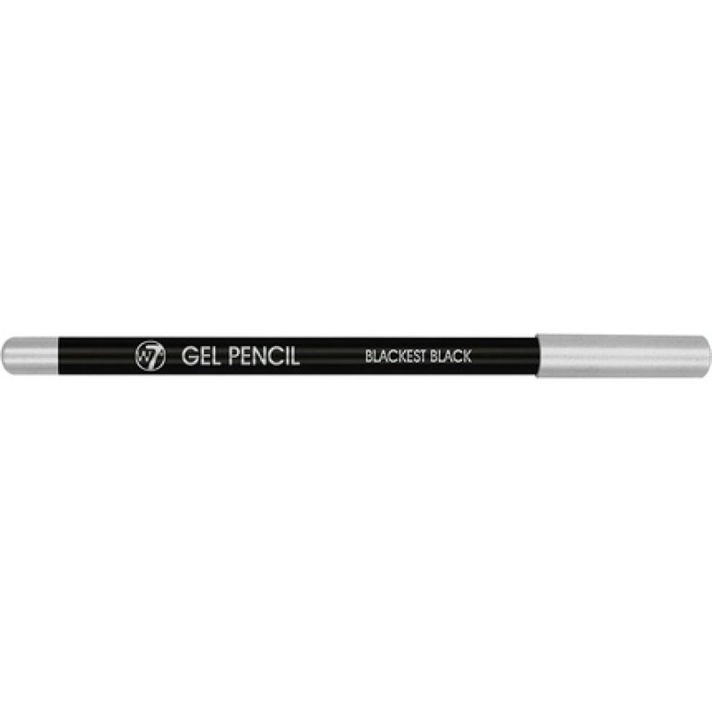 W7 Super Gel Eye Pencil Blackest Black