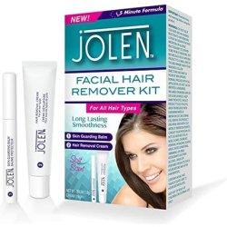 Jolen Facial Hair Remover Kit