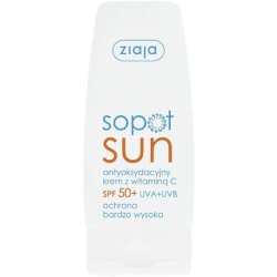 Ziaja Sopot Antioxidant Sun Cream for Face SPF 50 50ml