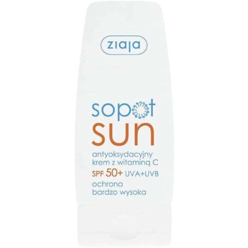 Ziaja Sopot Antioxidant Sun Cream for Face SPF 50 50ml