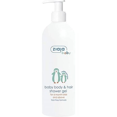 Baby Body and Hair Shower Gel 400ml for 6 Months