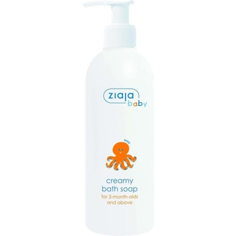 Hypoallergenic Creamy Baby Bath Soap for 3 Months - 300ml