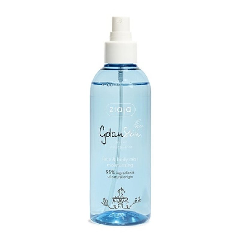 Hydrating Face and Body Mist GdanSkin 200 ml