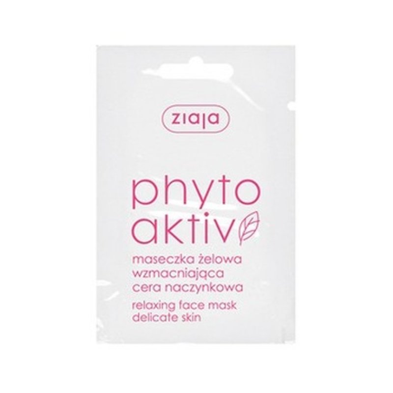 Ziaja Phytoaktiv Vascular Strengthening Gel Mask - 7 Ml
