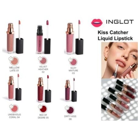 Inglot Kiss Catcher Lipstick Dirty Rouge 919
