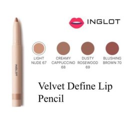 Inglot Velvet Define Lip Pencil 70 Blushing Brown