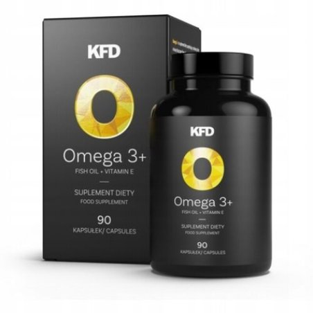 Kfd Omega 3 90/180/270 Capsules 330 EPA 220 DHA Vitamin E Omega-3 Fatty Acids