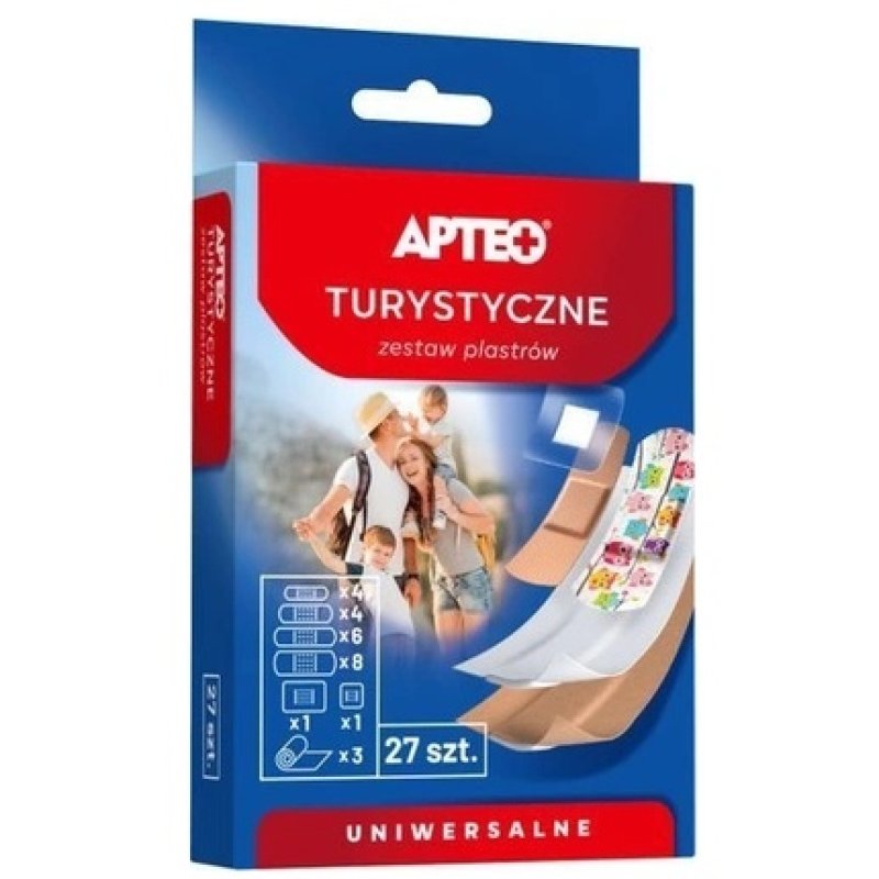 Apteo Care Travel Plasters - 27 Units With Long Term Validity