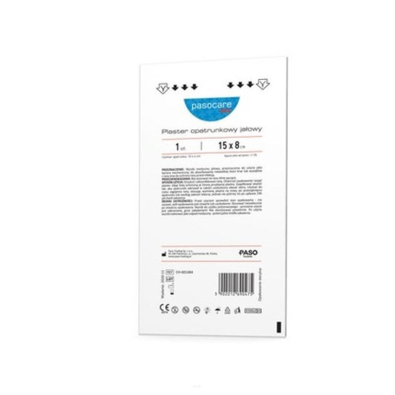Pasocare Med Sterile Wound Dressing 15x8cm