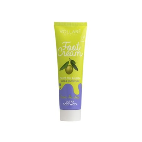 Vollare Foot Cream Ultra Nutrition Nourishing Cream For Feet With Olive Oil & Urea 100ml