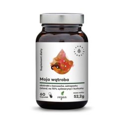 Aura Herbals My Liver Artichoke Milk Thistle Turmeric 60 Capsules