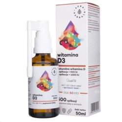 Aura Herbals Children's Vitamin D3 MCT Aerosol 50ml
