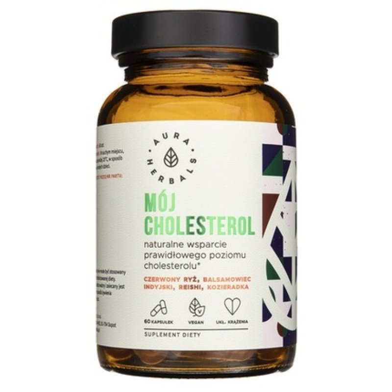 Aura Herbals My Cholesterol 60 Capsules