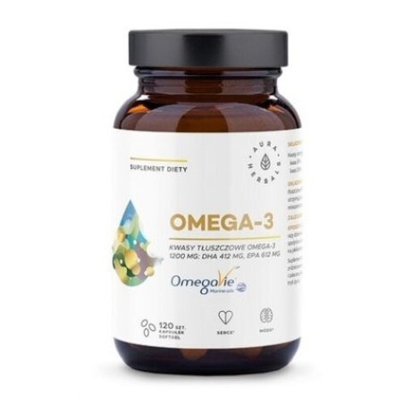 Aura Herbals Omega-3 1200mg 120 Capsules