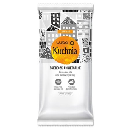 Luba Universal Wipes, Moisturizing For Kitchen - 32 Pieces