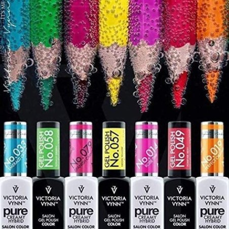 Victoria Vynn Pure Creamy Hybrid Manicure UV Led Nail Gel Polish Soak Off 8ml 014 by Roxie Cosmetics