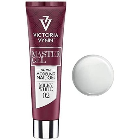 Victoria Vynn Master Gel UV LED Modeling Acrylic Builder Gel 60g 02 Milky White
