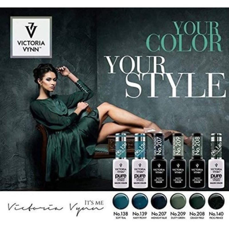 Victoria Vynn Gel Polish No. 207 Dark Emerald