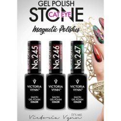 VICTORIA VYNN Gel Polish Red Jasper 246 8ml Black