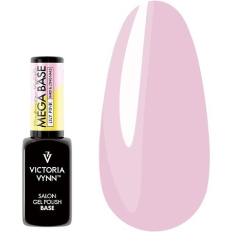 Victoria Vynn Mega Base Lily Pink Hard & Long Nails UV Led Hybrid Gel Polish 8ml Pink