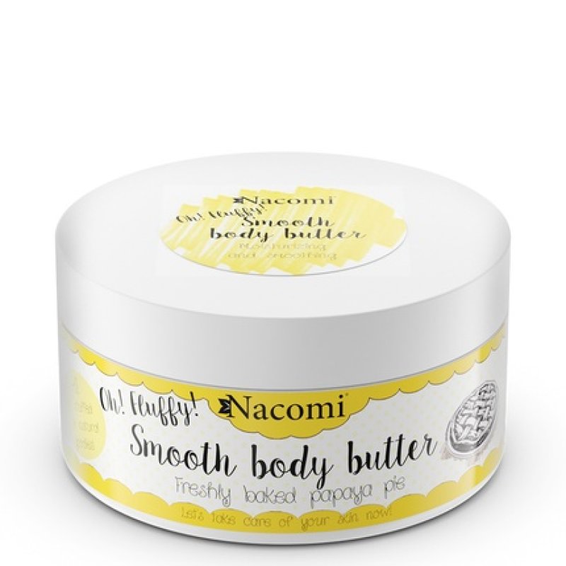 Nacomi Smooth Body Butter Fresh Cake & Papaya 100g
