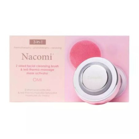 Nacomi Omi Facial Cleansing and Massage Sonic Brush Pink
