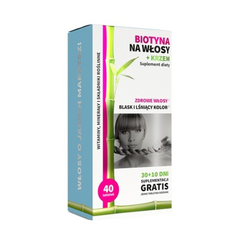 Noble Health Biotin For Hair Silicon Dietary Supplement 40 Tablets