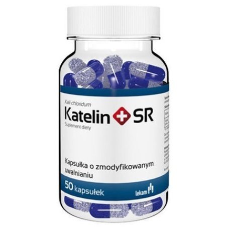 Katelin SR 50 Capsules Potassium Nervous System Muscles Regulates Blood Pressure