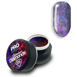 Mollon Pro Mol Shimmer Diamonds 5 - Gel Holographic
