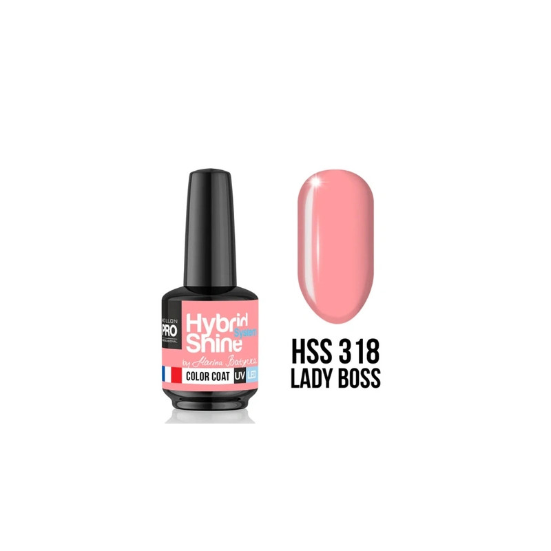 Mollon Pro Mol Hss 2/318 - Semi-Permanent Hybrid Shine Nail Polish