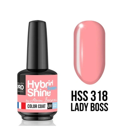 Mollon Pro Mol Hss 2/318 - Semi-Permanent Hybrid Shine Nail Polish