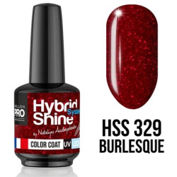 Mollon Pro Mol Hss 329 Red Passion - Semi-Permanent Hybrid Nail Polish
