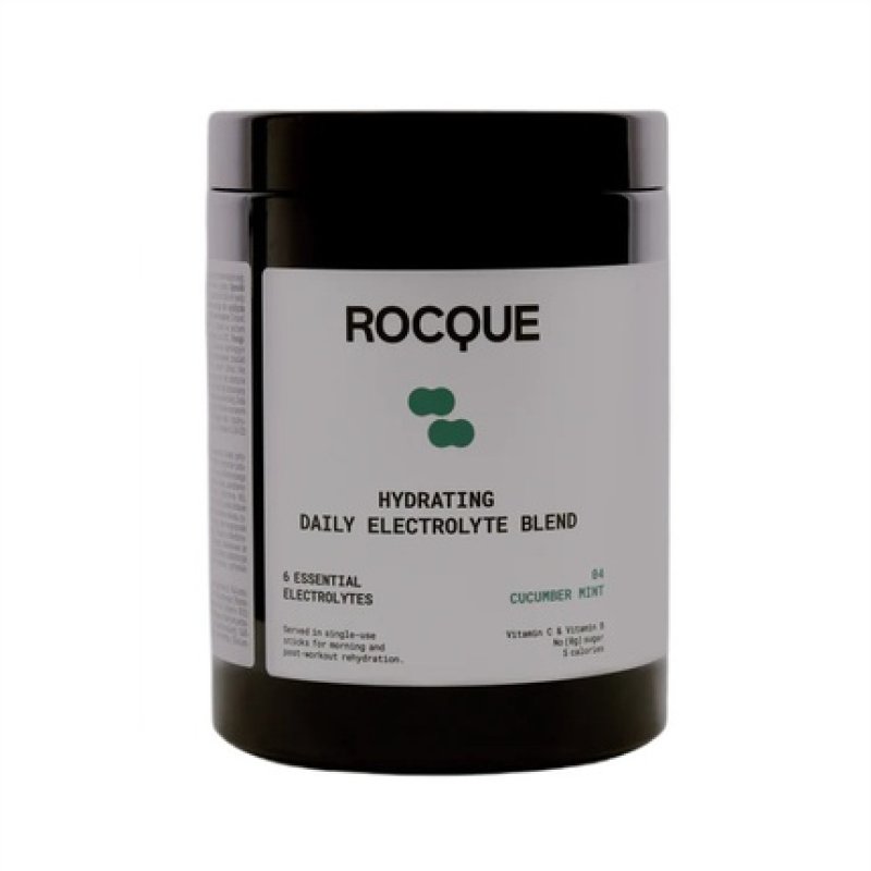 Rocque Hydrating Daily Electrolyte Blend Cucumber And Mint 28x4g