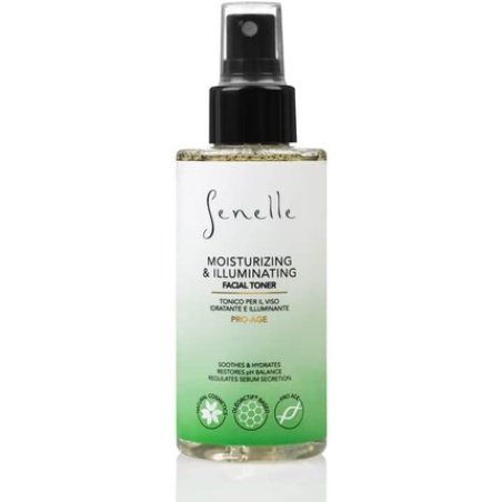 Senelle Natural Moisturizing and Illuminating Toning Mist with Earth Marine Water, Niacinamide, Ylang-ylang, and Goji
